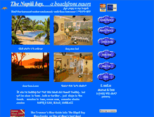Tablet Screenshot of napilibaybeach.com